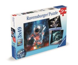 Ravensburger Puzzle 120008606 Preskúmanie vesmíru 3x49