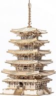 Robotime Rolife 3D drevené puzzle Päťposchodová pagoda 275 - cena, porovnanie