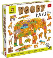 Ludattica Woody Savana, drevené puzzle, 48 - cena, porovnanie