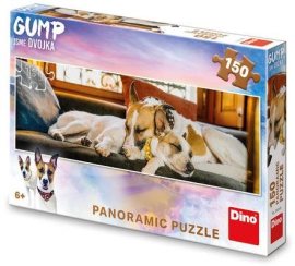 Dino Puzzle Gump sme dvojka na gauči 150