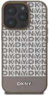 DKNY PU Leather Repeat Pattern Bottom Stripe MagSafe iPhone 16 Pro Max - cena, porovnanie