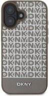 DKNY PU Leather Repeat Pattern Bottom Stripe MagSafe iPhone 16 - cena, porovnanie