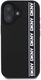 DKNY 3D Rubber Repeat Logo Line iPhone 16