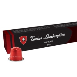 Tonino Lamborghini Espresso Red kapsule Nespresso 10ks