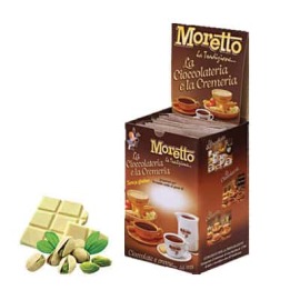 Moretto Čokoláda Biela - Pistácia 12x30g