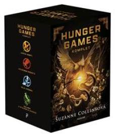 HUNGER GAMES - komplet, 1.-4.díl - box