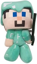 Plush Minecraft Steve diamantový mini 16cm