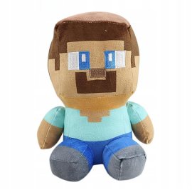 Plush Minecraft Steve Pixel 20cm