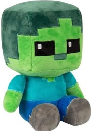 Plush Minecraft Baby zombie Steve 18cm