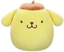 Squishmallows Sanrio - Pompompurin in Brown Cap 20 cm