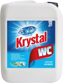 Krystal WC kyslý na keramiku, modrý 5l