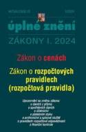 Aktualizace  I/3 2024 O cenách, rozpočtová pravidla - cena, porovnanie