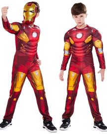 FunCo Detský kostým Svalnatý Iron man s maskou