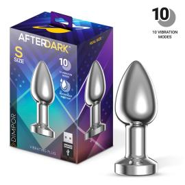 Afterdark Dimpor Metal Vibrating Anal Plug S