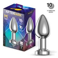 Afterdark Dimpor Metal Vibrating Anal Plug M - cena, porovnanie