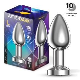 Afterdark Dimpor Metal Vibrating Anal Plug L