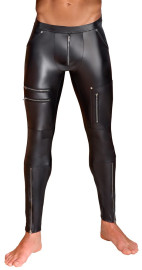 NEK Narrow Matte Look Trousers with Zips 2140314