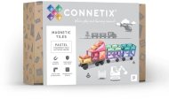 Connetix Tiles Magnetická stavebnica Pastel Transport 50ks - cena, porovnanie