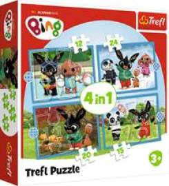 Trefl Puzzle Bing Roční období 4v1 (12,15,20,24)