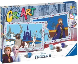 Ravensburger 235568 CreArt Disney: Ľadové kráľovstvo 2: Verní priatelia