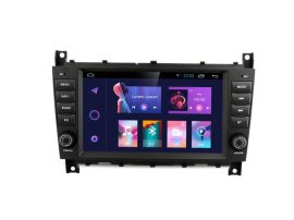 Hizpo Android Autorádio Mercedes CLC W203 2008-2010, C-Class W203 2004-2007 2din