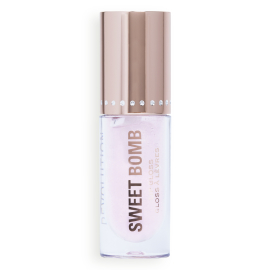 Revolution Sweet Bomb Lip Gloss Candyfloss Pink Glitter 4,5ml