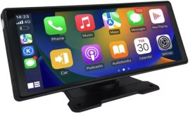 Ossuret 360° otočný nastaviteľný monitor, 10,26" Univerzálne autorádio s CarPlay a Android Auto