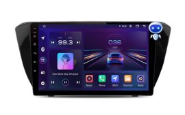 Ossuret Autorádio Škoda Superb 3 2015-2019 s Apple CarPlay a Android Auto WiFi, Android 12, 2 GB RAM