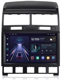 Ossuret Autorádio Volkswagen Touareg 2002 - 2010 s CarPlay, 8 GB, Android Auto, GPS navigácia