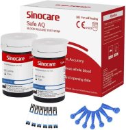 Sinocare Sada 50 náhradných prúžkov + 50 lanciet pre Safe AQ Smart - cena, porovnanie