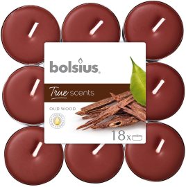 Bolsius True Scents Oud Wood 18 ks