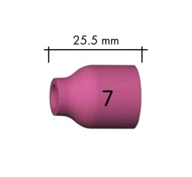 Sherman Keramická hubica č. 7 (25,5 mm) na horák 9/20