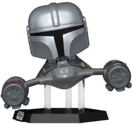 Funko POP! Star Wars The Mandalorian - The Mandalorian in N1 Starfighter (with R5-D4)