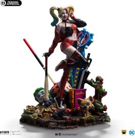 Iron Studios DC Comics - Gotham City Cirens - Harley Quinn Deluxe - Art Scale 1/10