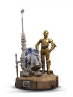 Iron Studios Star Wars - C3-PO and R2-D2 Deluxe - Art Scale 1/10 - cena, porovnanie