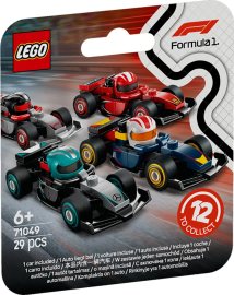 Lego Minifigúrky 71049 Zberateľské pretekárske auto F1