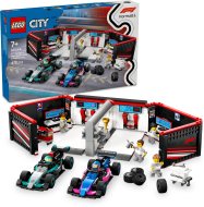 Lego City 60444 Garáž F1 a autá Mercedes-AMG a Alpine - cena, porovnanie