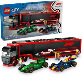 Lego City 60445 Kamión F1 s autami RB20 a AMR24 F1