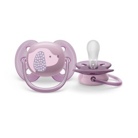 Philips Avent Cumlík Ultrasoft Premium 6-18m fialová 1ks