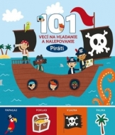 Piráti - 101 vecí na hľadanie a nalepovanie - cena, porovnanie