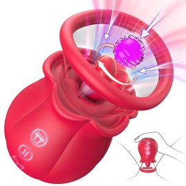 Superlove 3in1 Rose Rose Vibrator