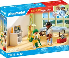 Playmobil 71619 Pediater s plyšovým medvedíkom