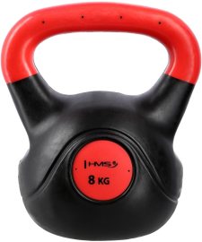 HMS Kettlebell vinylový 8kg