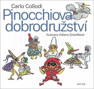 Pinocchiova dobrodružství - Collodi Carlo - cena, porovnanie