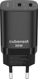 Cubenest S2D1 GaN Adaptér 35W