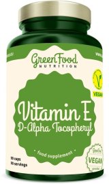 Greenfood Vitamín E-D-Alpha Tocopheryl 90tbl