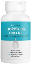 Movit Horčík B6 Chelát 100mg 30tbl