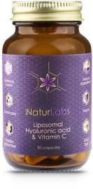 NaturLabs Liposomální Kyselina Hyaluronová + Vitamín C 30tbl