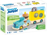 Playmobil 71702 Junior: Bláznivý Donut Truck s funkciou ukladania a triedenia - cena, porovnanie