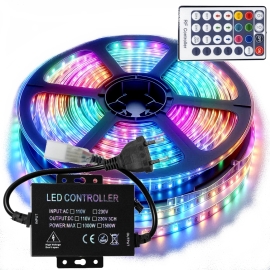 Ledstar LED pás 50m 230V SMD2835 60LED/m 7.2W/m RGB Farebný IP65, TL08301